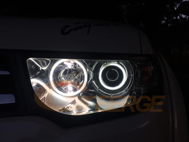 Для Mitsubishi Challenger Pajero Sport Nativa 2008 2014 Отличный ультра яркий CCFL ангельские глазки Halo