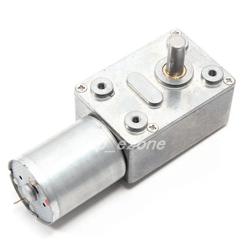 Высокий крутящий момент DC12V 200 об/мин JGY370 металлический червячный мотор редуктор