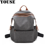 youse brand new womens bags fashion trends retro backpacks pure color backpack for women mochila cute backpack small backpack