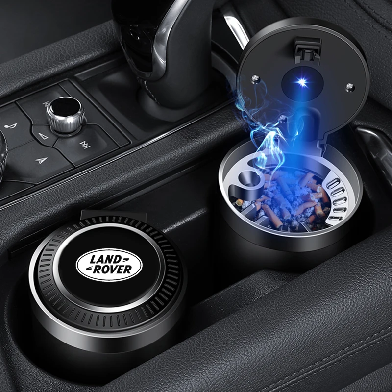 

Автомобильная пепельница со светильник кой для Land Rover LR4 LR3 LR2 Range Rover Sport Evoque Defender Discovery Overfinch держатель для сигарет