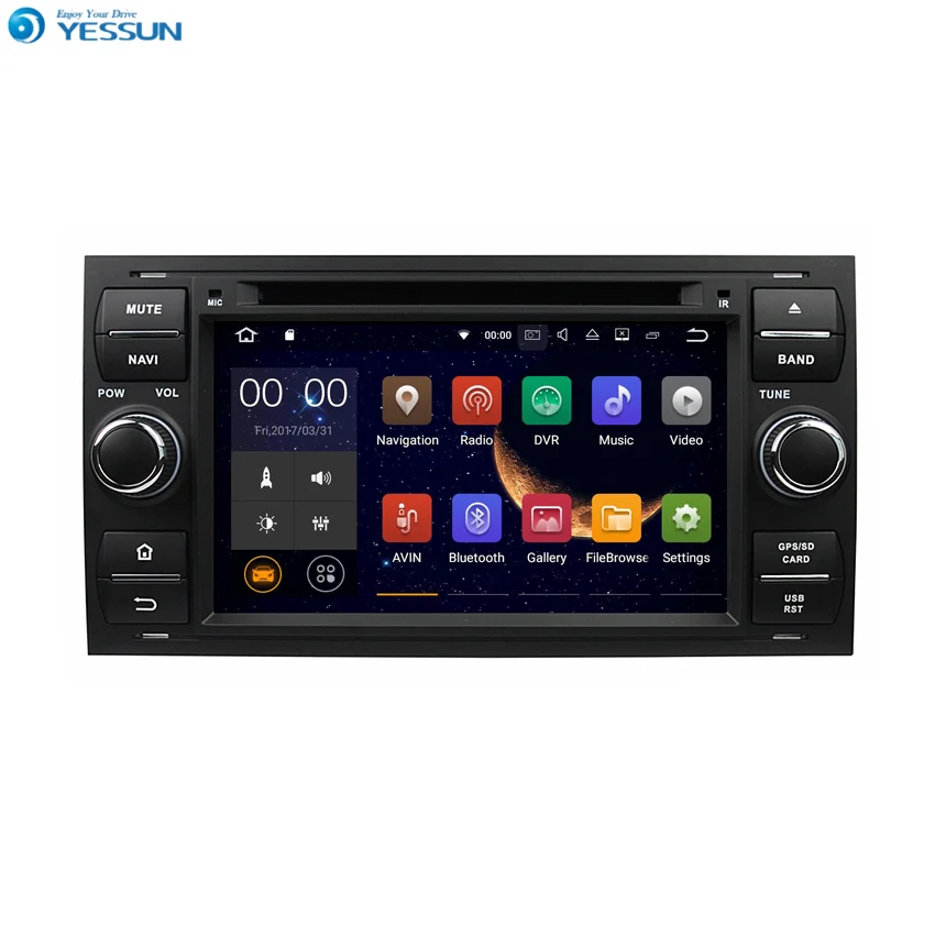 Yessun для Ford Focus / Fiesta Transit Android мультимедийный плеер система автомобильное радио