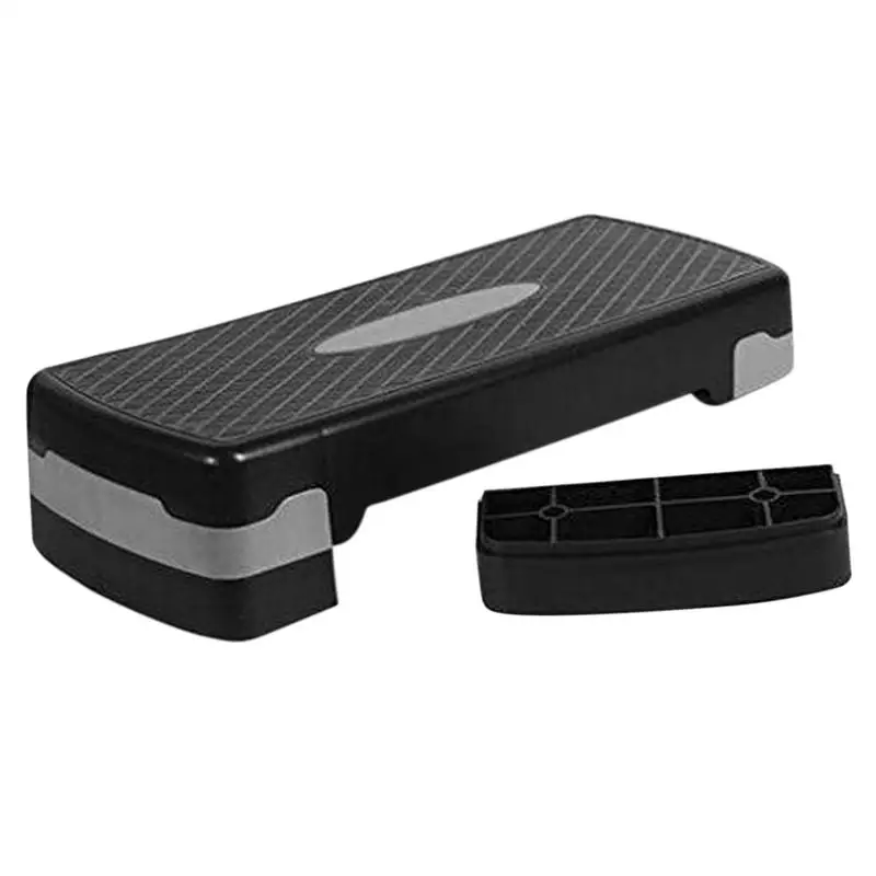 Черный и серый пол для фитнеса аэробика шаг кардио Йога педаль шаговый тренажер