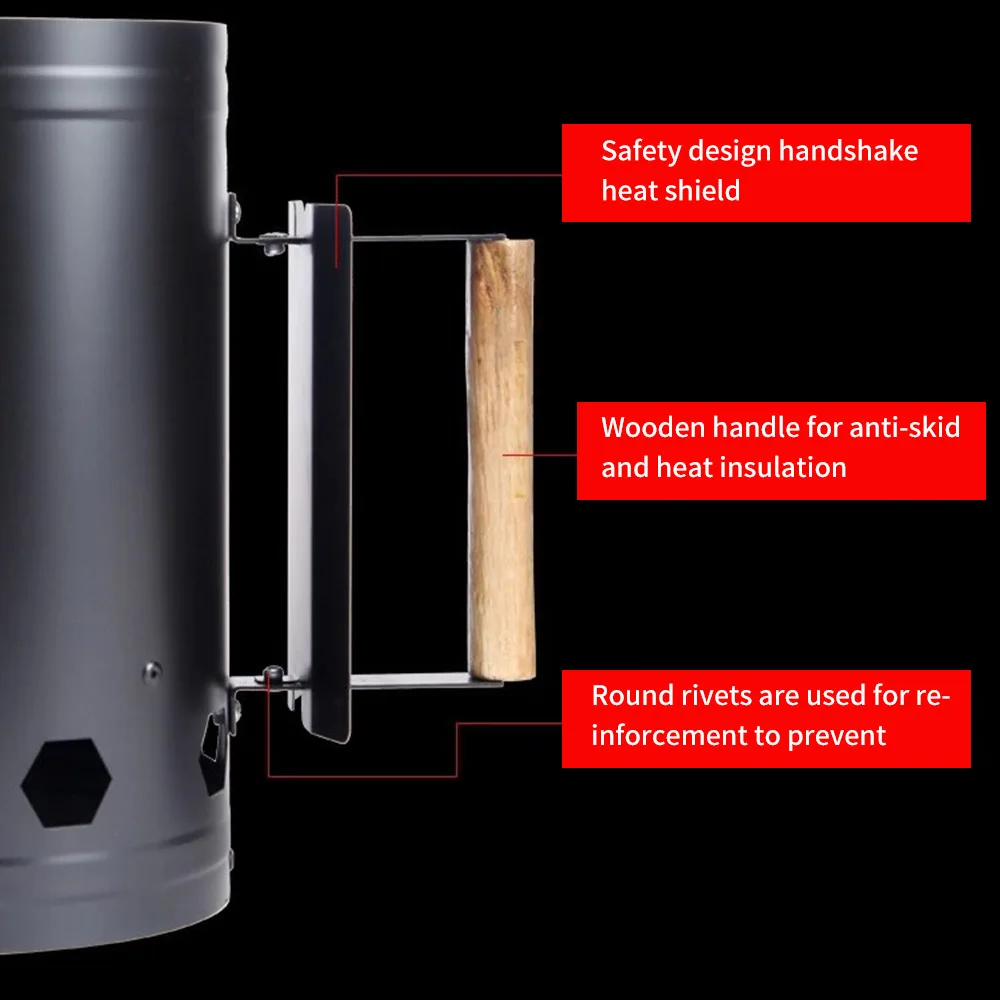 Угольный уголь воспламенение углеродное барбекю воспламенитель из алюминиевого