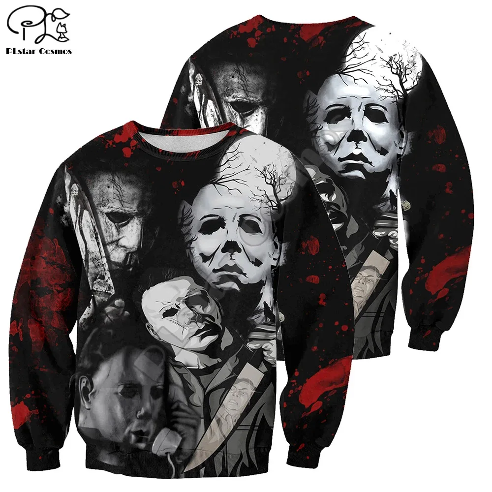 

PLstar Cosmos 3D Printed Halloween All Saints' Day Cosplay women men Streetwear Horror Art Funny Hoodies/Sweatshirt/Jacket