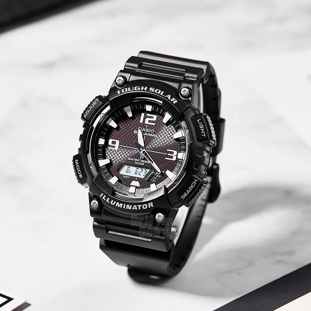 Часы Casio часы мужские для мужчин солнечная энергия топ роскошные набор