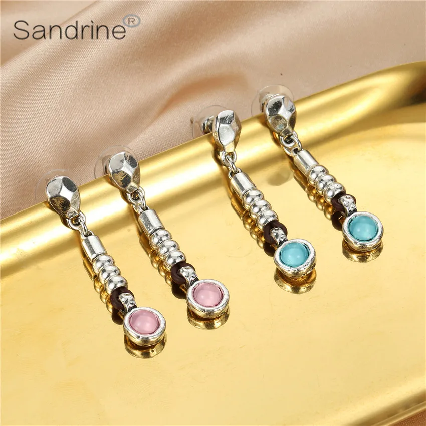

Sandrine 2021 Original Design Fashion Jewelry Cute Romentic Women Lovely Girl's Drop Earring Accessory Birthday Wedding Gift