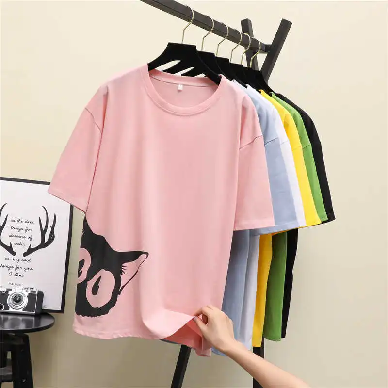 

New Korean chic half sleeve top in spring and summer 2021