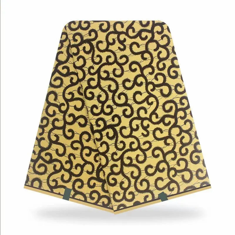 

6Yard Ankara fabric wax african fabric 100% Cotton high quality african wax prints fabric 2021 soft Wax fabric for dress