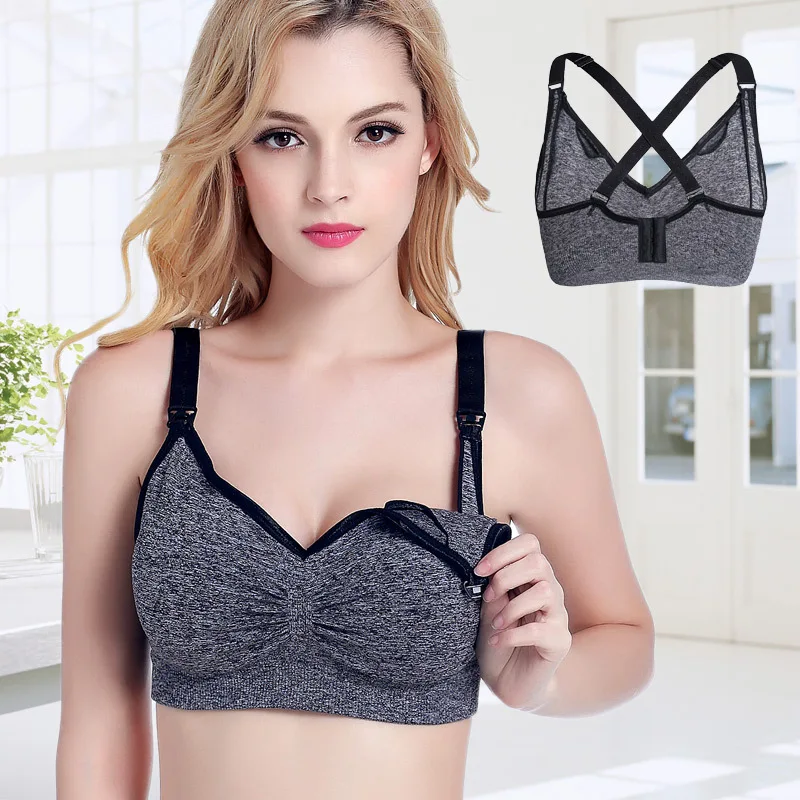 

Cotton Maternity Nursing Bras Set Pregnant Breastfeeding Pregnancy Women Underwear Breast Feeding Bra Soutien Gorge Allaitement