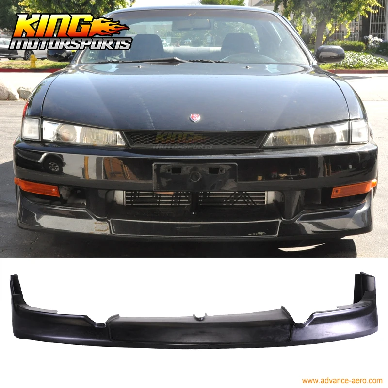 Подходит для NISSAN 240SX S14 SR20 Silvia KOUKI JDM GR STYLE переднего бампера губ Global БЕСПЛАТНАЯ