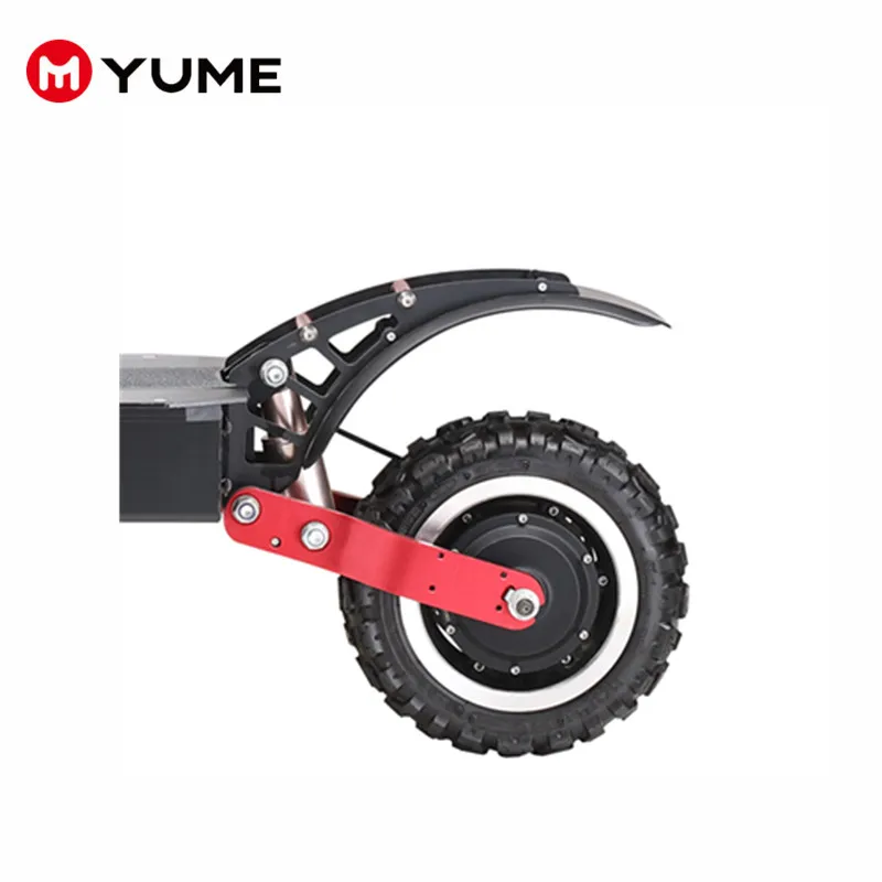 Мощный 11 дюймовый двухмоторный внедорожный скутер YUME Y11 мощностью 6000 Вт с шинами