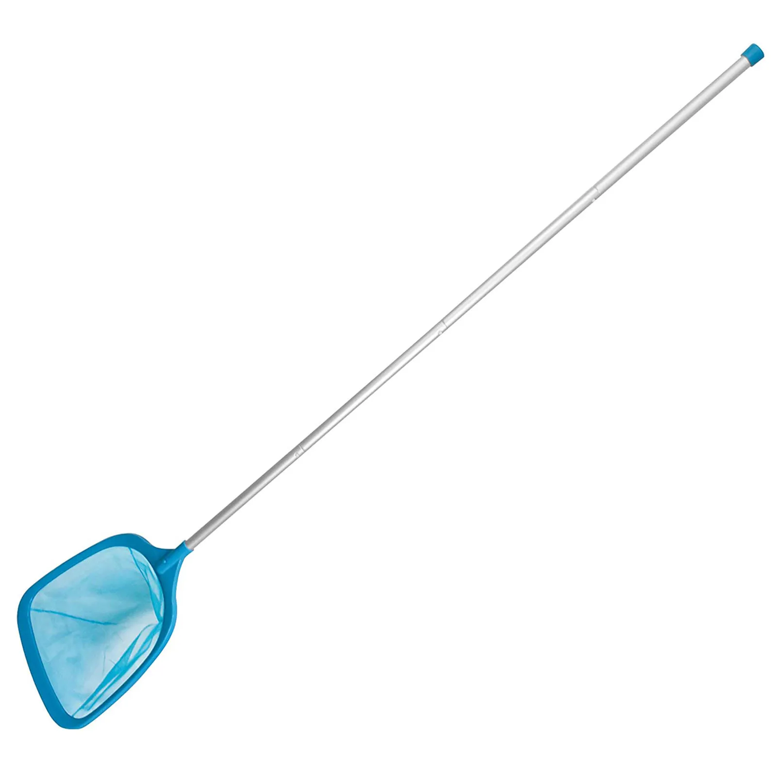 

1 Pcs Swimming Pool Skimmer Net Telescopic Pole Ponds Cleaning Debris Leaf Rake Skimmer Net with Adjustable Telescopic Pole #40