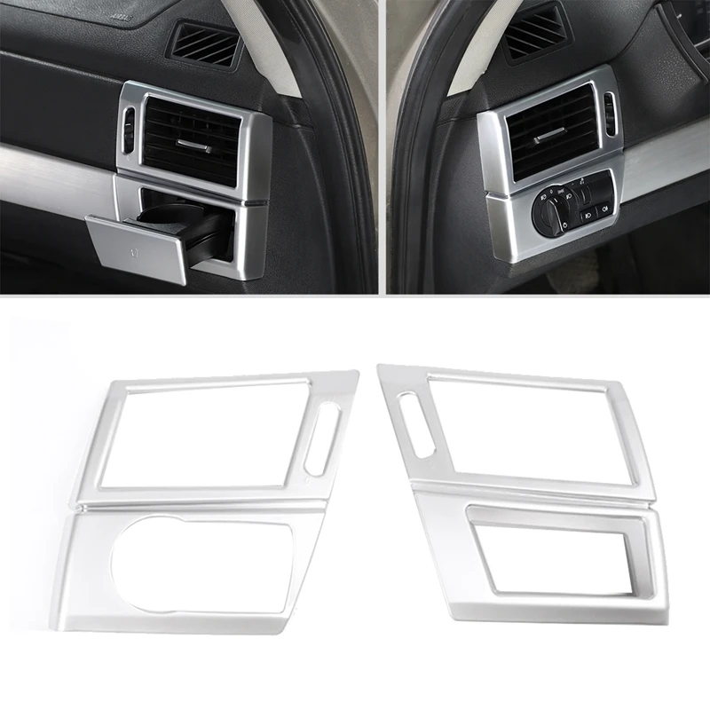 

Car Dashboard Both Side Air Conditioning Outlet Frame Trim Cover Stickers for-BMW X3 E83 2003-2010