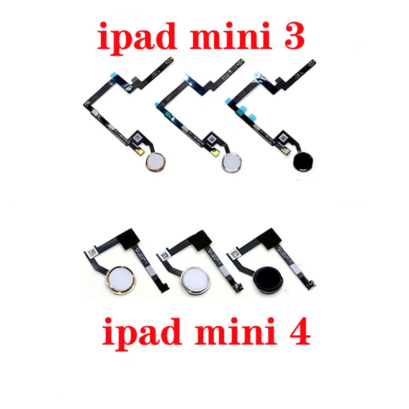 Для Iphone ipad mini 3 4 Home Button отпечаток пальца Меню Возврат Ключ распознавание сенсора