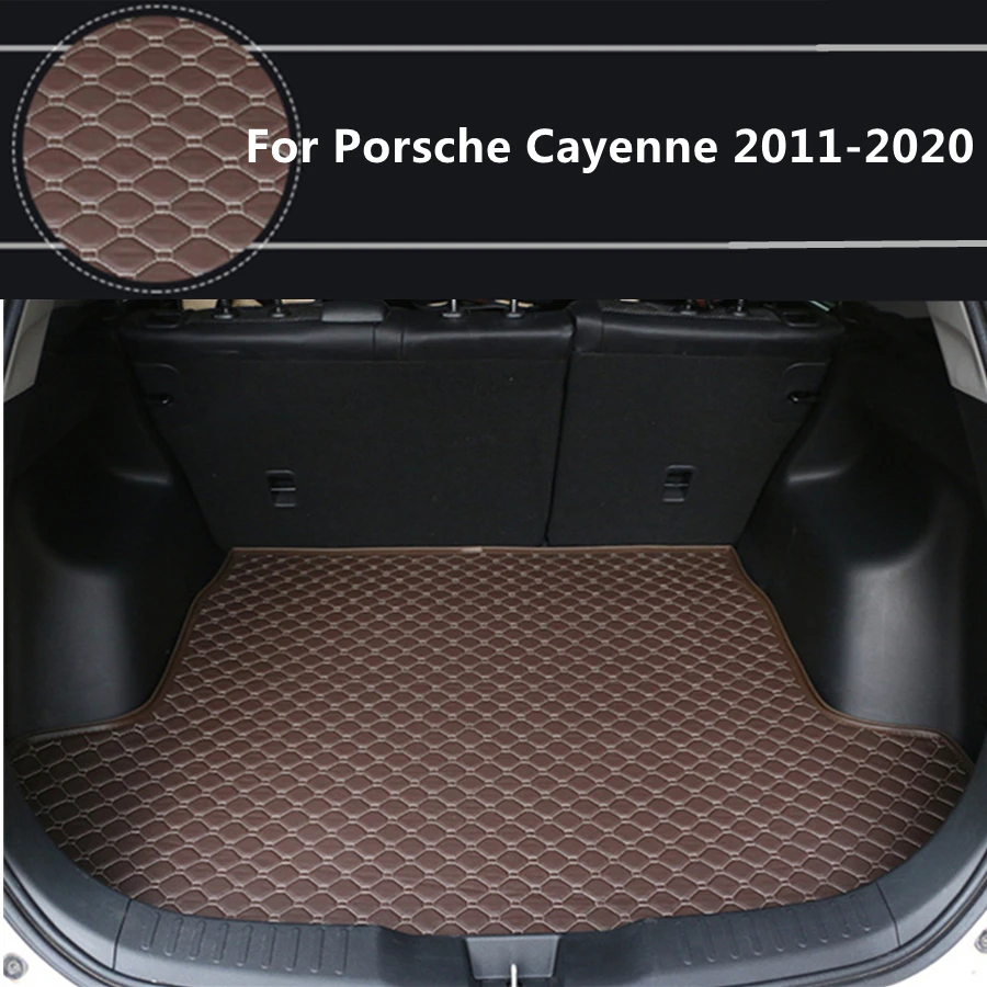 

Flat Side Cargo Liner For Porsche Cayenne (2011-2020) 2012-13-2017-2018-2019 Special Car Trunk Mats Waterproof Boot Carpets