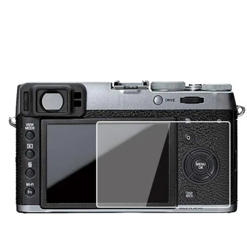 Закаленное стекло для защиты экрана Fujifilm X-H1/T3/T20/T100/A3/A5/A10/A20/E3/E2/E1/M1/100T/100F/30/70/Pro2 XT100