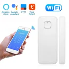 Tuya Smart Google Home дверная сигнализация Сенсор WI-FI умный дверной детектор охраны против кражи двери окна Сенсор сигнализации дверной Сенсор