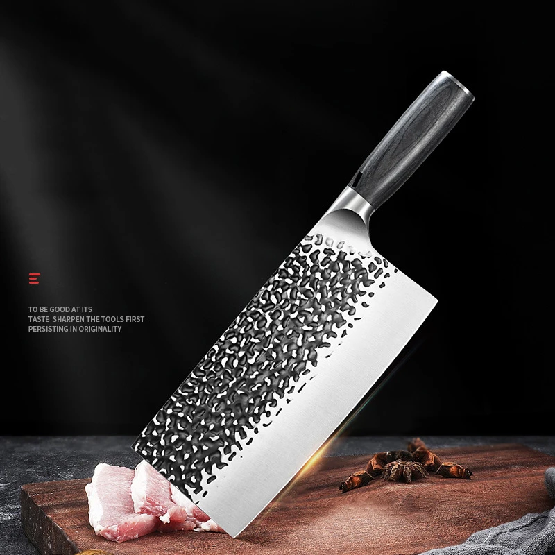 

Японские кухонные ножи шеф-повара 7CR17 440C, резак из высокоуглеродистой нержавеющей стали ручной работы, шеф-повар, инструменты для готовки