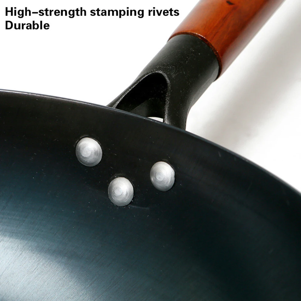 Кастрюля железная ВОК традиционная кастрюля ручной работы Высококачественная