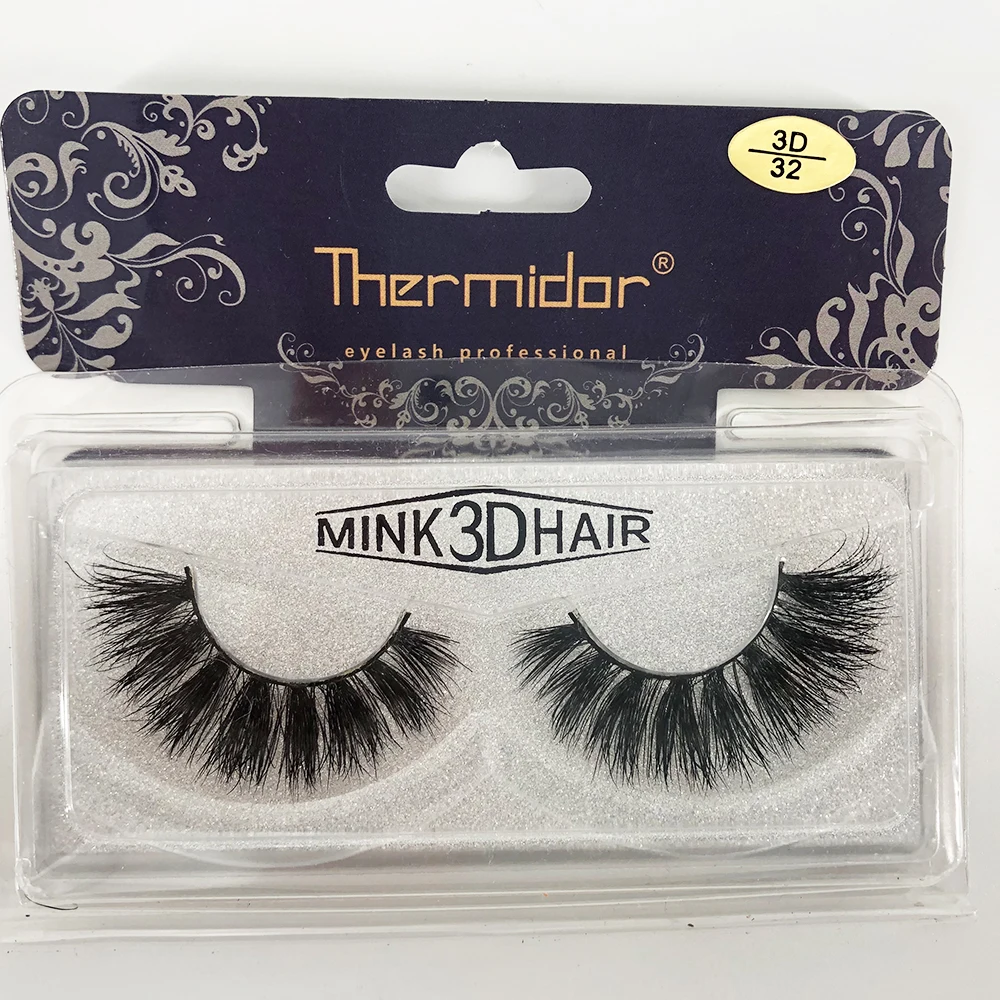 Норковые ресницы 3D норковые 100% безжалостные ручной работы многоразовые