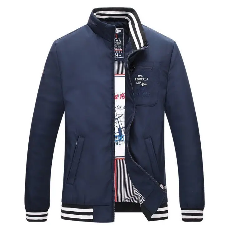 Акула для мужчин s куртки Eden Slim Fit Aeronautica наивысшего качества Повседневная брендовая одежда верхняя одежда Новейший парк весна осень Мужская куртка
