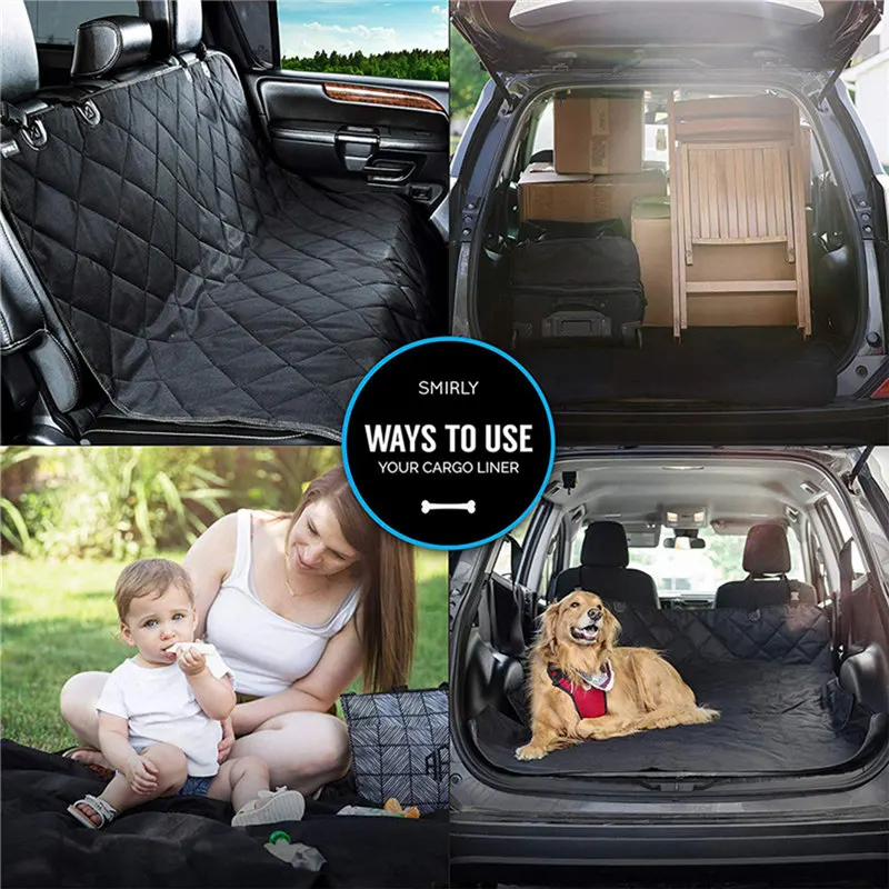 

Multi-functional Pet Car Mat Waterproof Non-slip Car Trunk Pad Solid Color Pet Mat Picnic Outing Seat Cushion