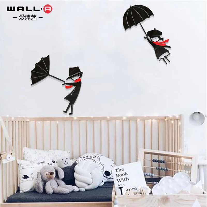 Зонты WS94 для пар Американская страна детская комната спальня маленький Свежий