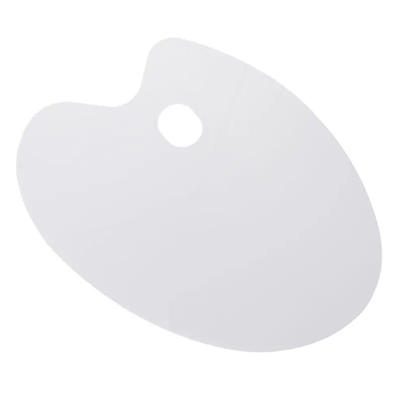 395 мм x 290 белый пластиковый лоток для рисования акварелью палитра смешивания
