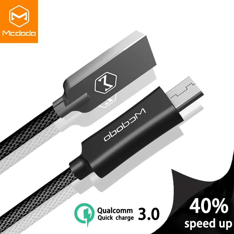 Кабель Micro USB MCDODO 2A для быстрой зарядки QC 3 0 кабель зарядного устройства микро usb