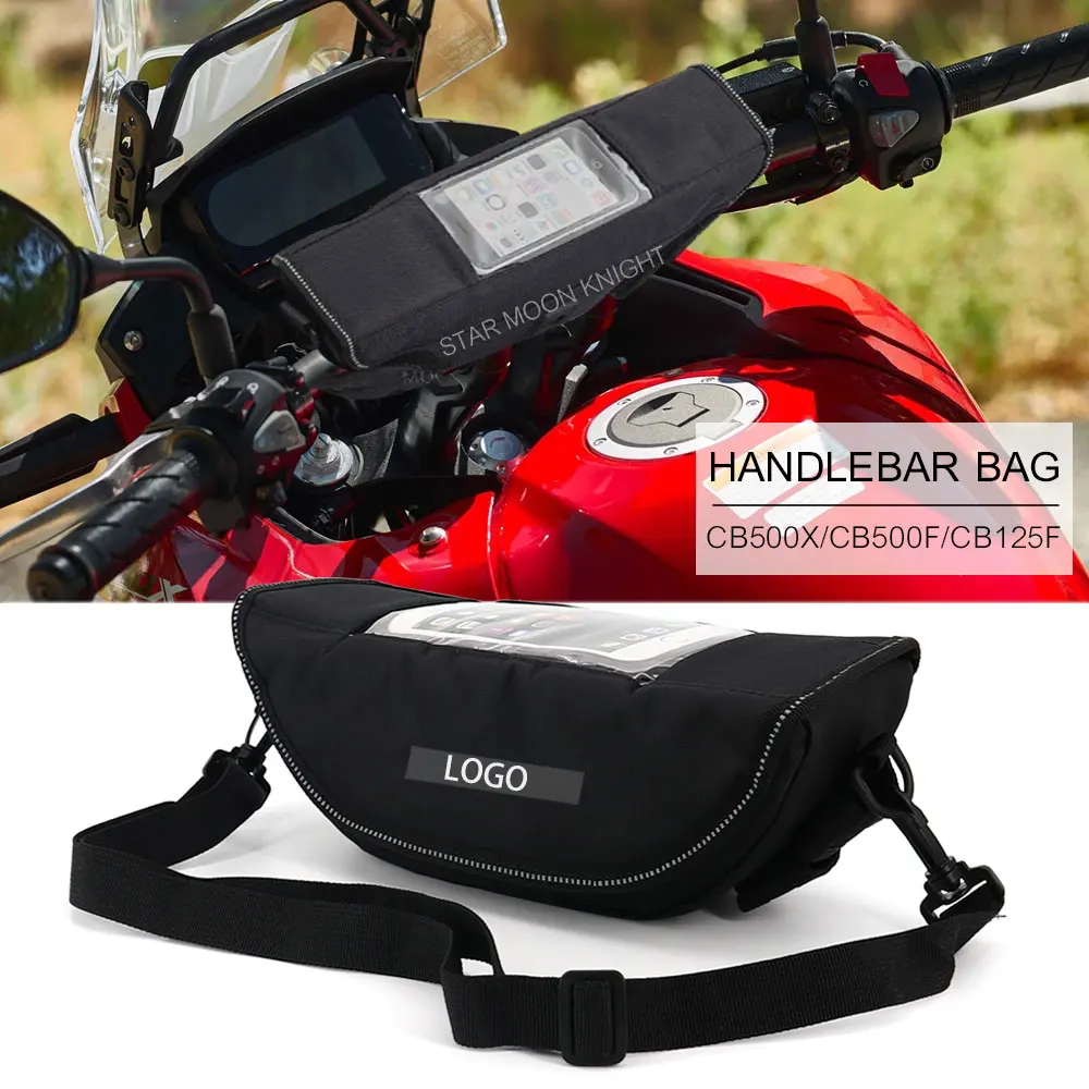 

Мотоциклетные аксессуары сумка на руль для Honda CB500X cb500f cb500 CB 500 X F 125F CB125F водонепроницаемая сумка для хранения дорожная сумка для инструменто...