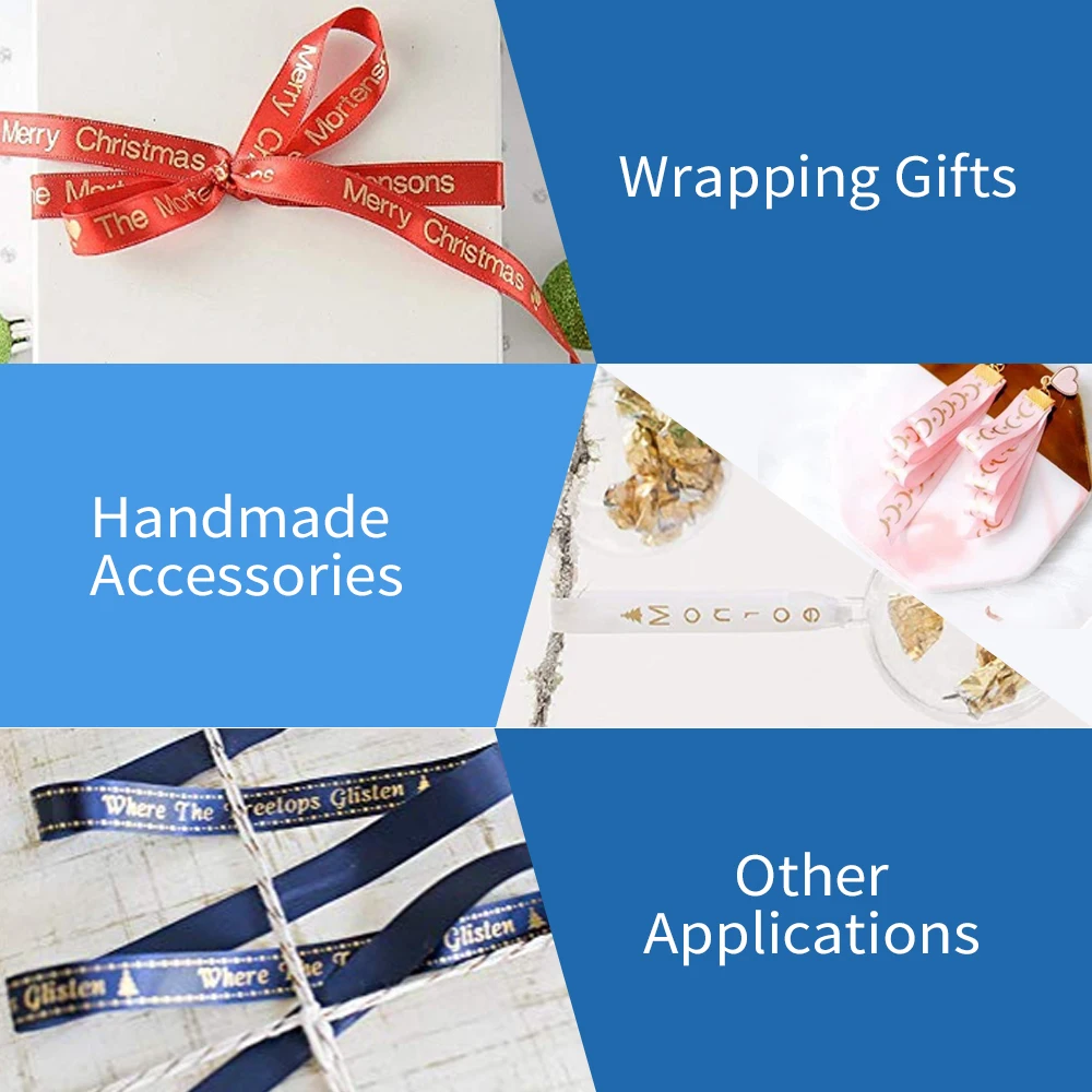 Атласная лента разных цветов совместимая с принтером для этикеток Brother TZe-R231 TZe-RN34