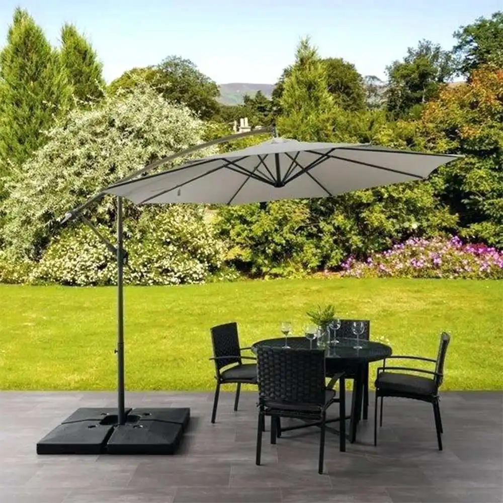 

300x300cm Gazebo Tent Without Frame Sunshade Outdoor Patio Garden Umbrella Tent Canopy Waterproof Anti-UV Replacement Cover