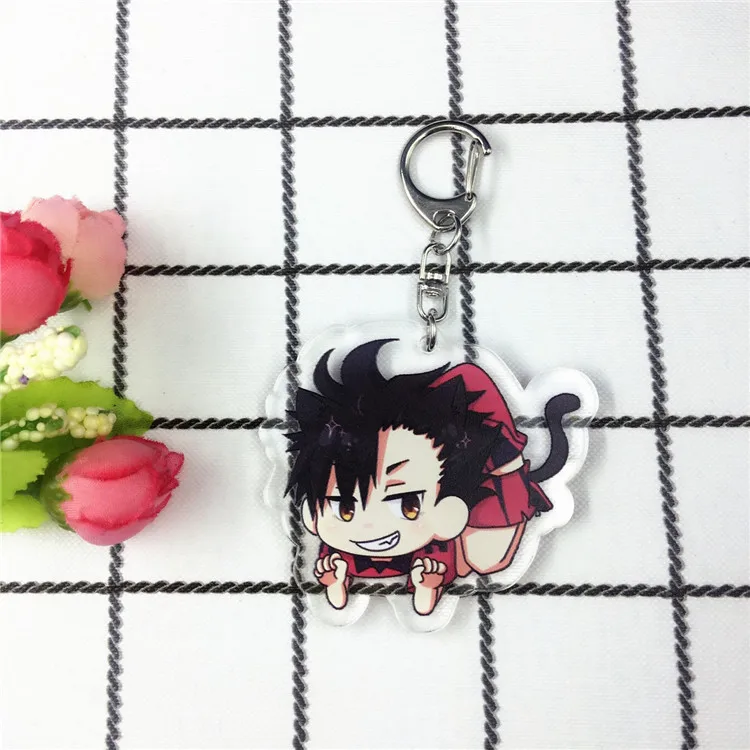 Брелок Haikyuu Hinata Shouyo Tobio Kageyama Kozume Kenma Oikawa tooro Nishinoya брелок с фигуркой для волейбола