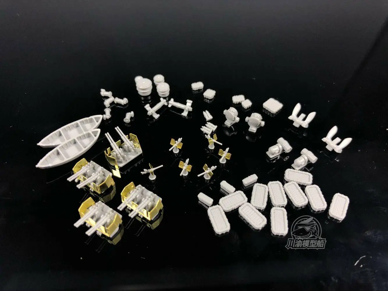Модернизированный набор CYE012 для 1350 года, модель корабля военно-морского флота США (якорь плота Bofors Oerlikon) (art.: 3920b8ed7ecdf) - 3920b8ed7ecdf