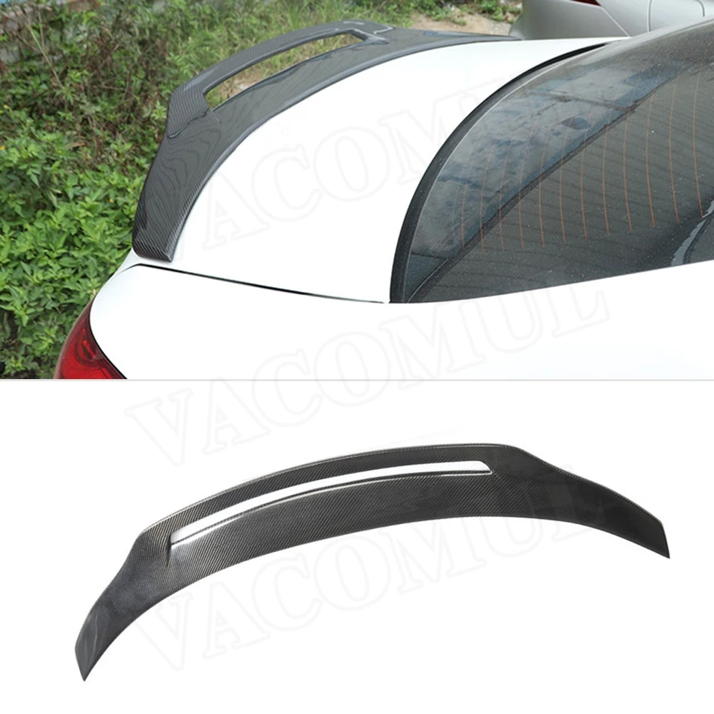 

Carbon Fiber Rear Bumper Lip Spoiler Boot Wings for Mercedes Benz W177 A180 A200 A220 A35 AMG Sedan 4 door 2019 2020 Car Styling