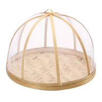 food tray hand made round dustpan bamboo basket fruit basket vegetable sieve net bamboo products indoor kitchen household items
