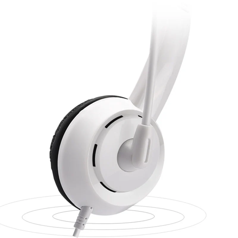 Проводная гарнитура с микрофоном Стерео Игровые наушники для ПК компьютера