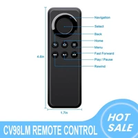 smart remote control cv98lm for amazon fire tv stick no alexa voice function remote for amazon fire tv box bluetooth compatible