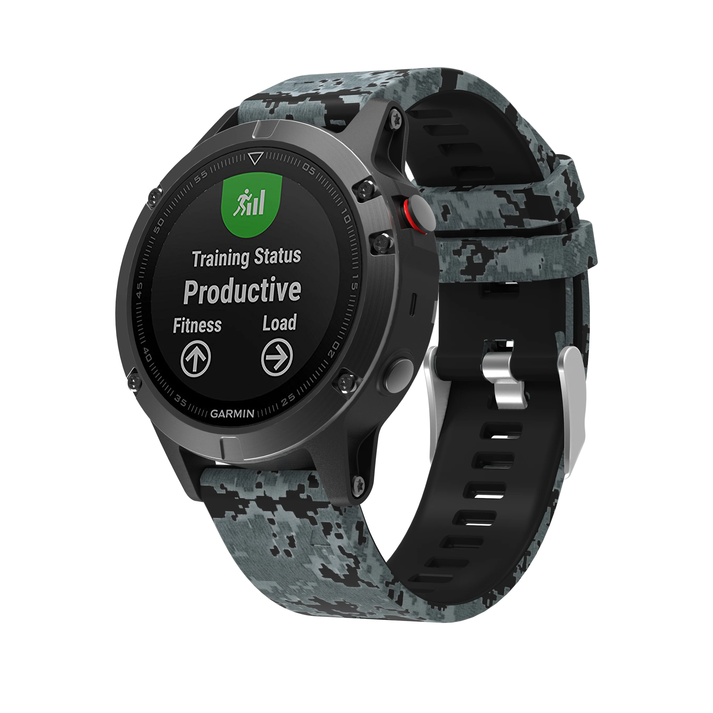 Ремешок 22 мм для Garmin Fenix 5 /5 Plus ремешок умных часов с быстросъемным силиконовым