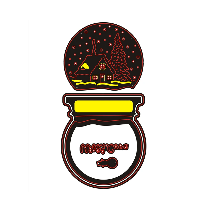 2020 новый металлический Трафаретный вырубной штамп и Скрапбукинг для Бумага