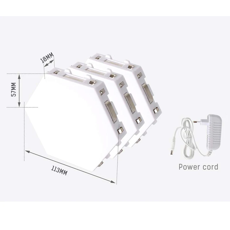 Настенный сенсорный выключатель для ЕС и США креативный сотовый чувствительный