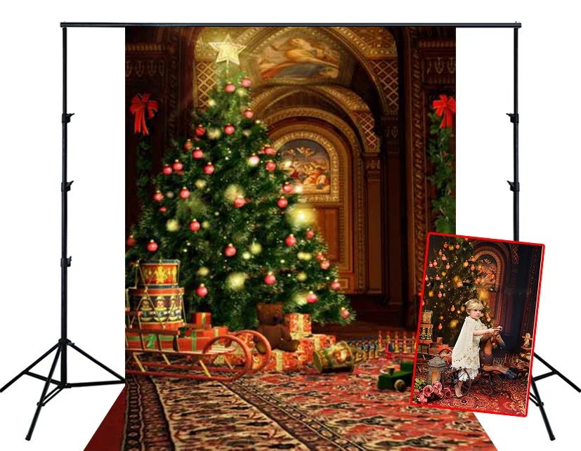 Фон для студийной фотосъемки новогодняя елка|Фон фотосъёмки| |