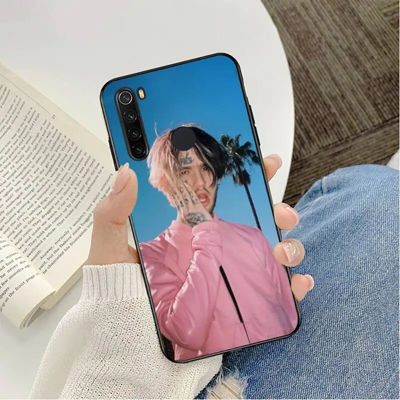 YNDFCNB Lil открытым рэп певец мягкий черный чехол для телефона Redmi note 8Pro 8T 6Pro 6A 9 8 7 7A