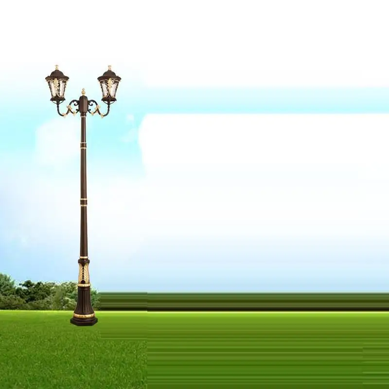Square Bouwlamp Farola Exterior Straatverlichting Strassenbeleuchtung Led Luminaire Exterieur Plaza Lampione Street Road Light | Лампы и