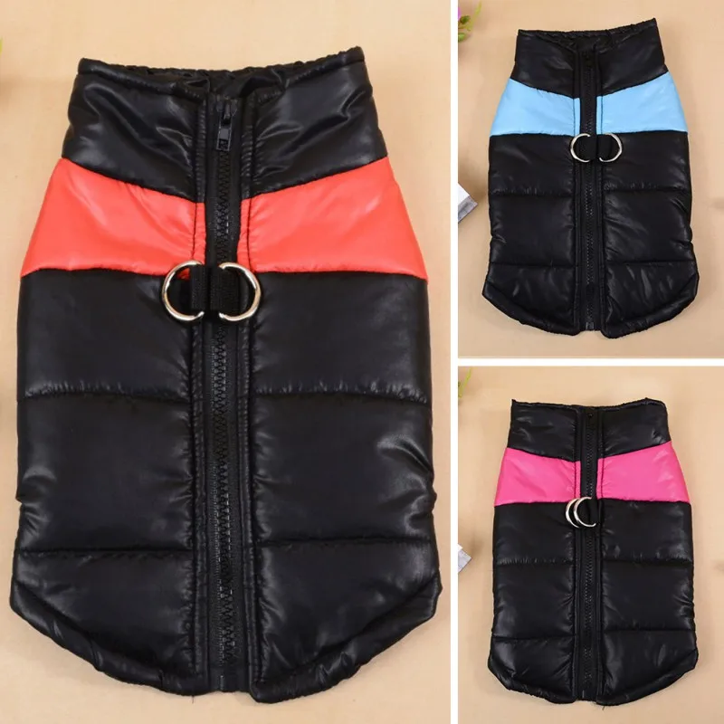 Домашняя собака теплая куртка жилет Чихуахуа зимняя одежда для собак