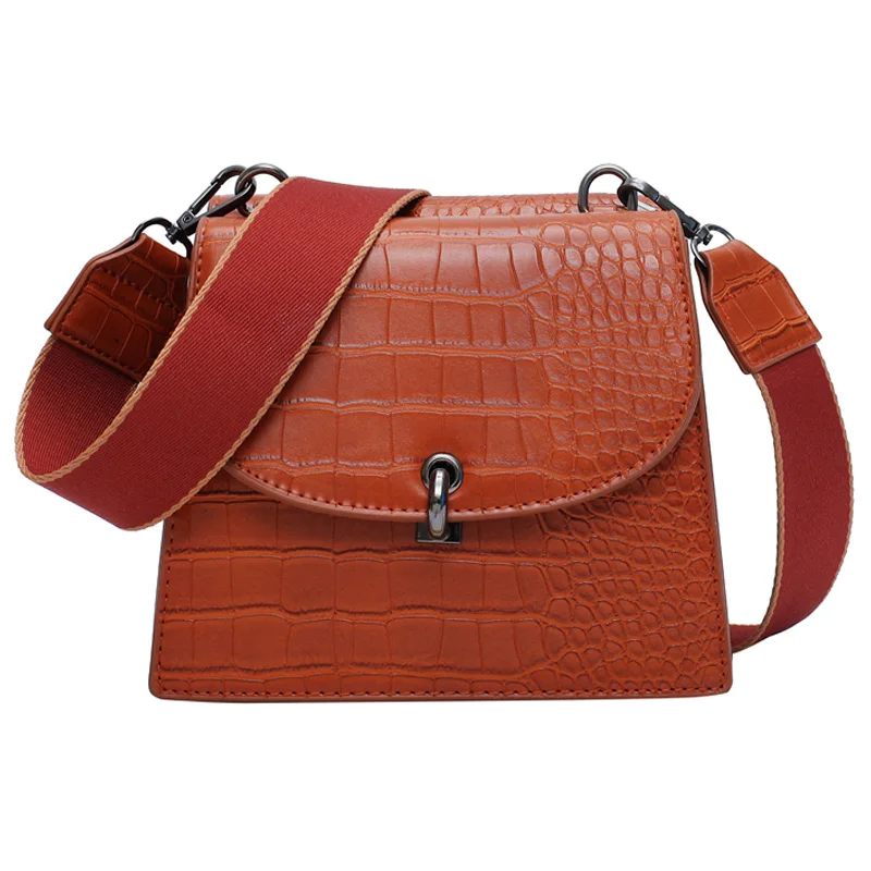 Винтажная модная женская сумка с клапаном новинка 2019 Высококачественная кожаная