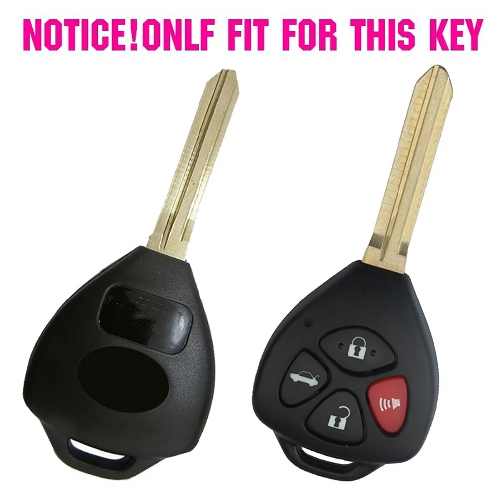 4 кнопки силиконовый дистанционный ключ брелок от машины защитная крышка чехол