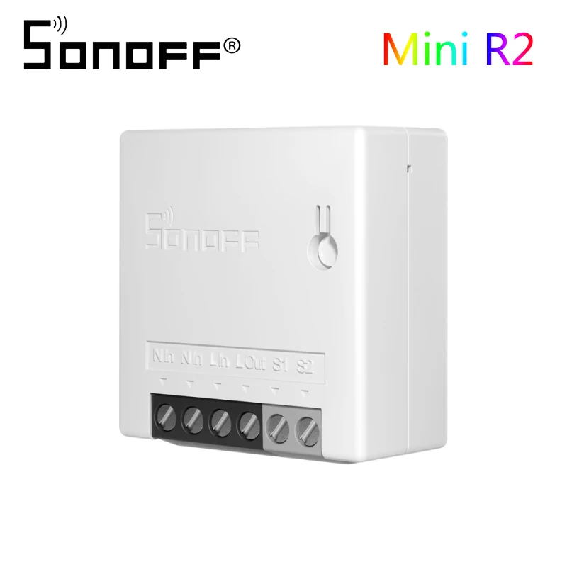 Смарт выключатель Sonoff MINI на 10 А с поддержкой Wi Fi|Модули для умного дома| |