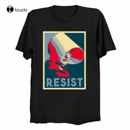 

Resist June Handmaid'S Tale Feminist Woman Hope Poster Movie Black T-Shirt S-5Xl Tee Shirt Fashion Funny New Xs-5Xl