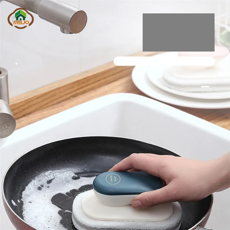 Щетка MSJO для чистки кухни с пластиковой ручкой в скандинавском стиле ванной